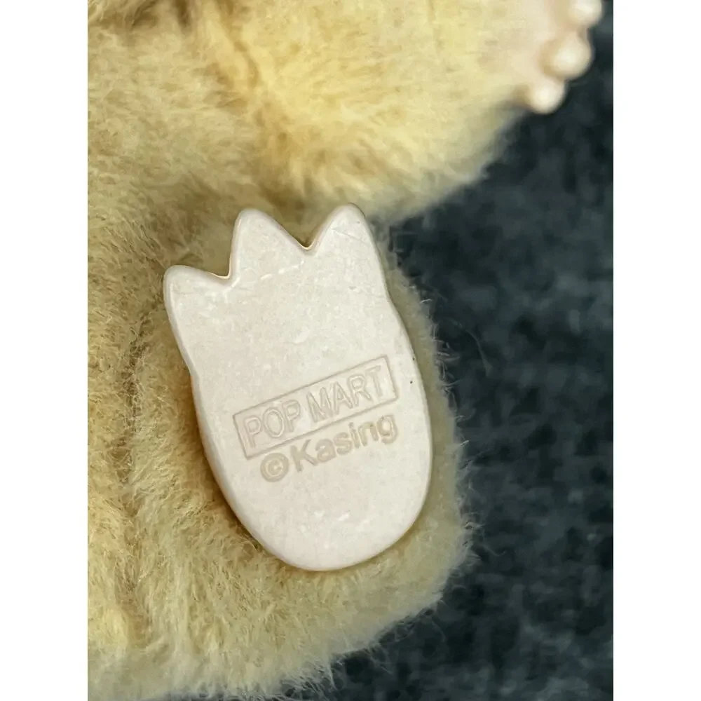 Pop Mart Labubu The Monsters Have a Seat Vinyl Plush Baba Beige Preowned No Box